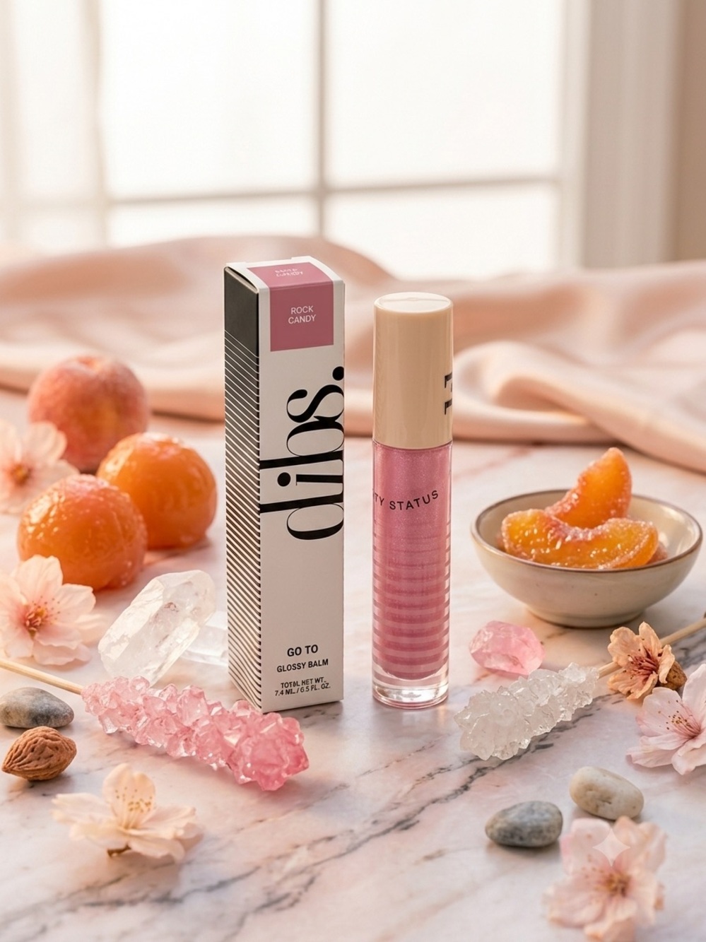 GLOSSY BALM Go To Glossy Balm in Pink - dits.